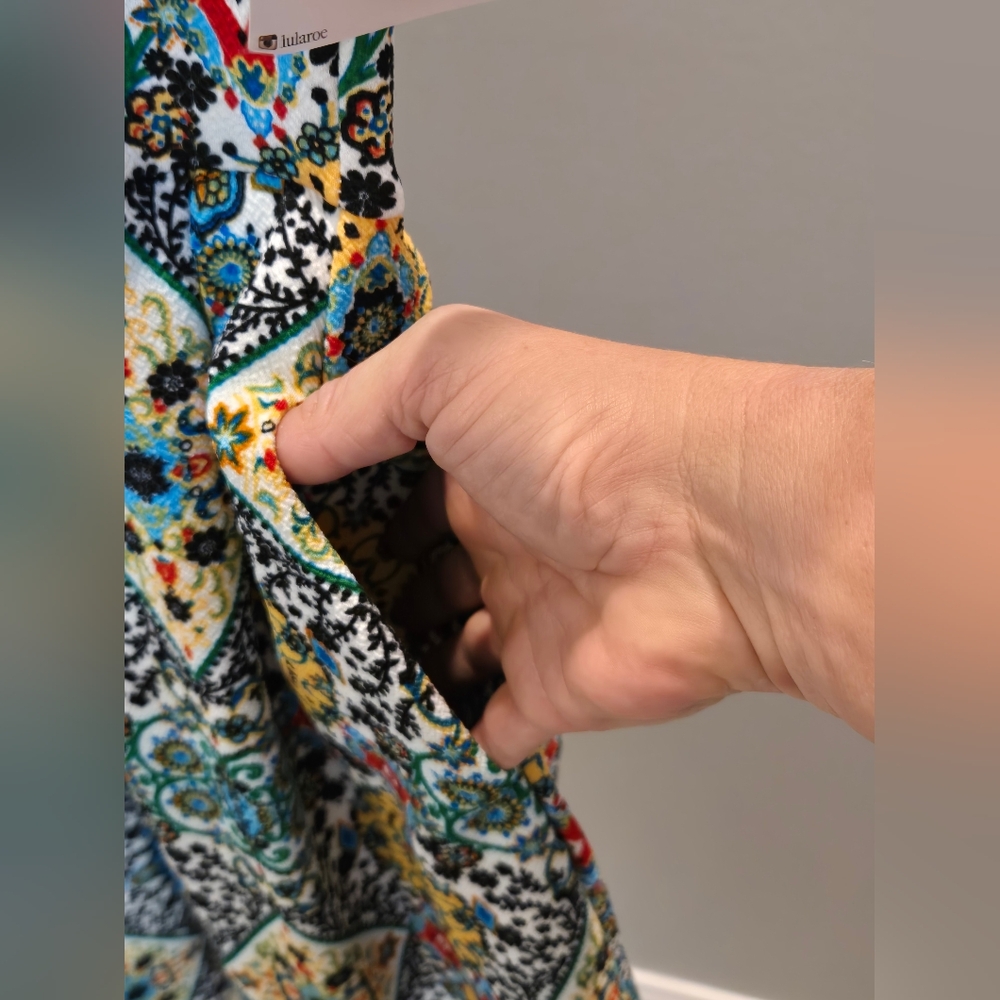 LuLaRoe Large Ameila Dress - Picture 4 of 5